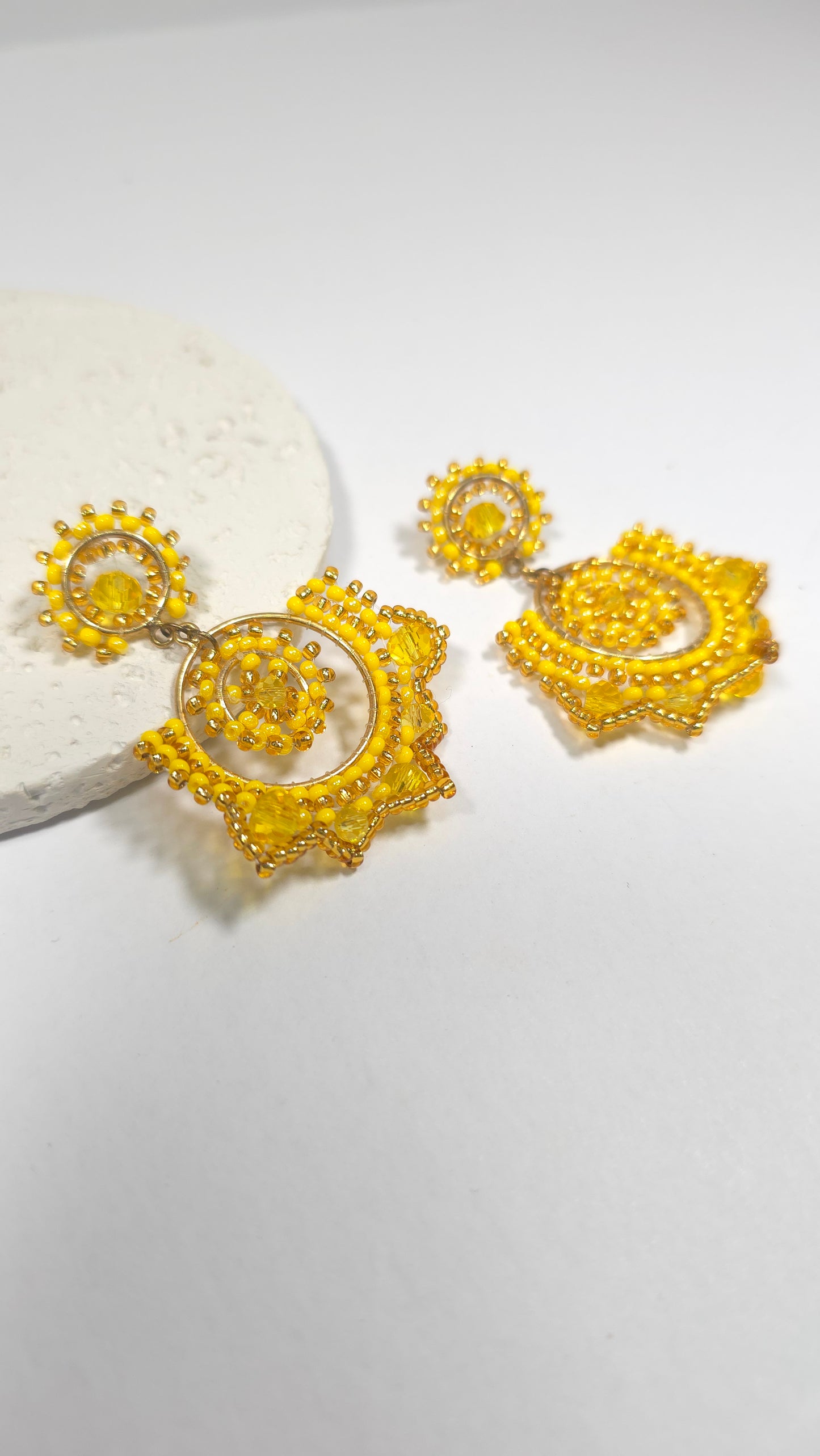 Aretes "Flor de Sol"