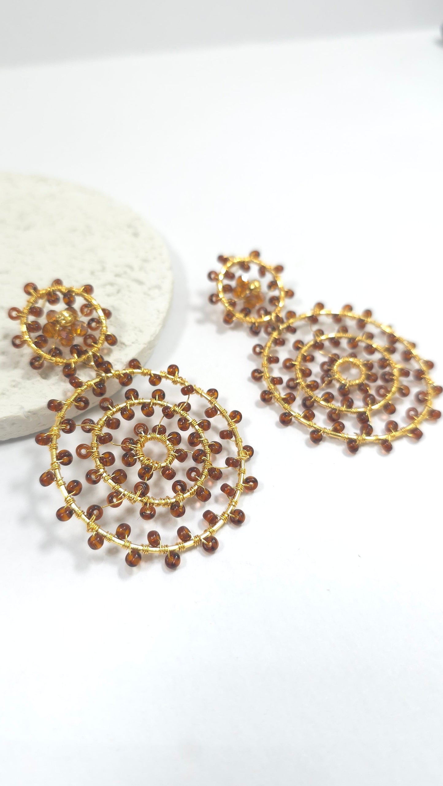 Arete Espiral ámbar