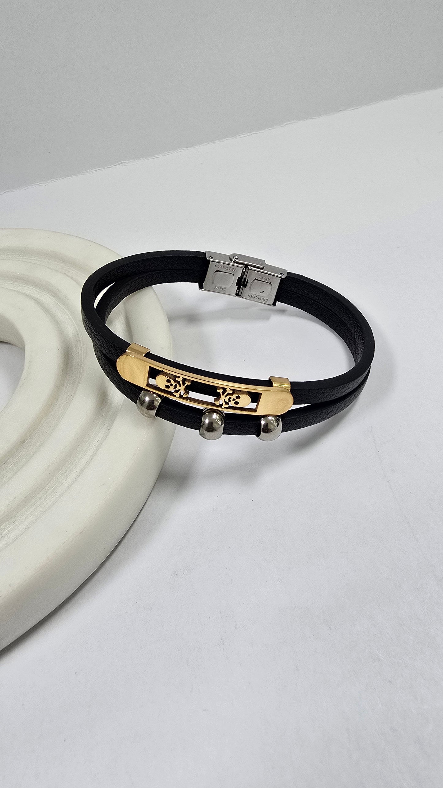 Pulsera "Rebel Skull"