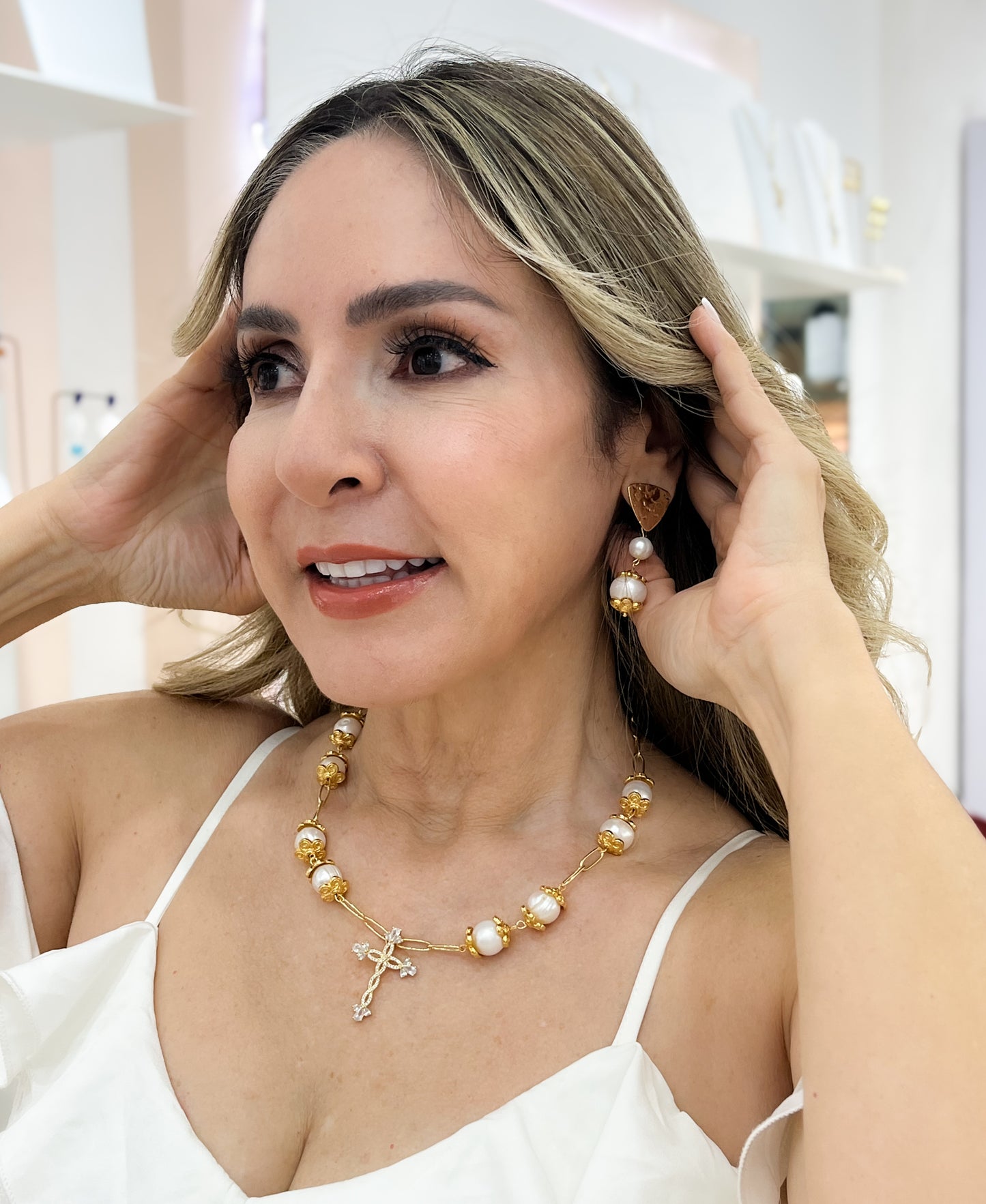 Set Collar + Aretes