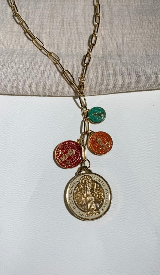 Collar grueso san Benito