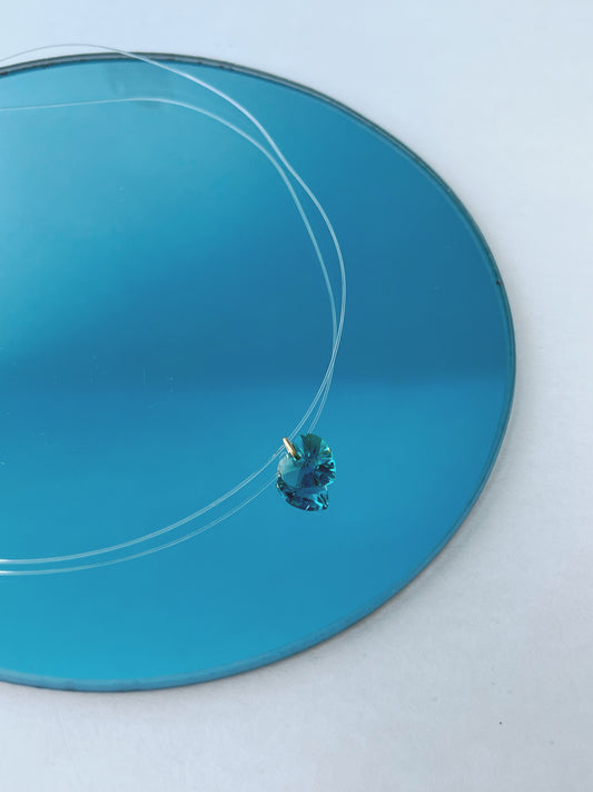 Collar Invisible Aqua