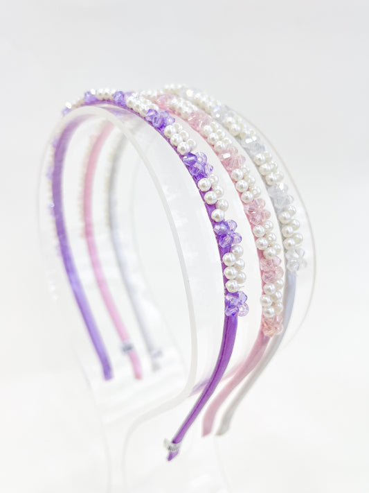 Diadema Perla colorida