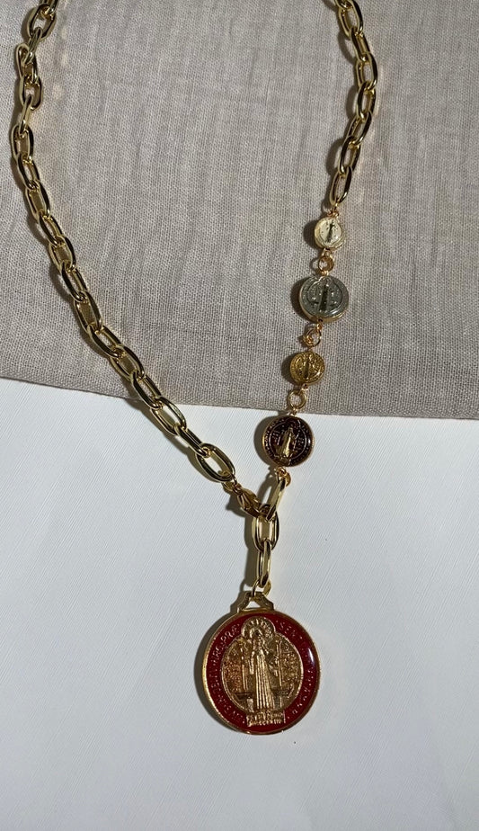 Collar Entorchado  multicolor