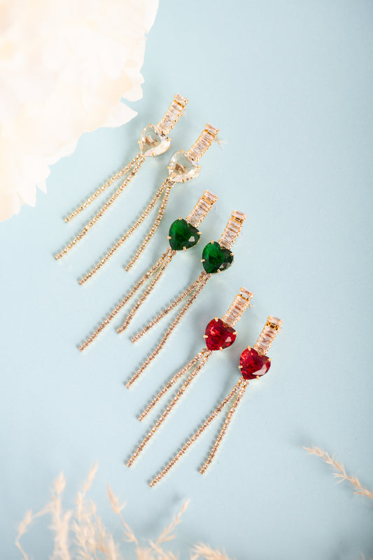 Aretes Corazón de amor