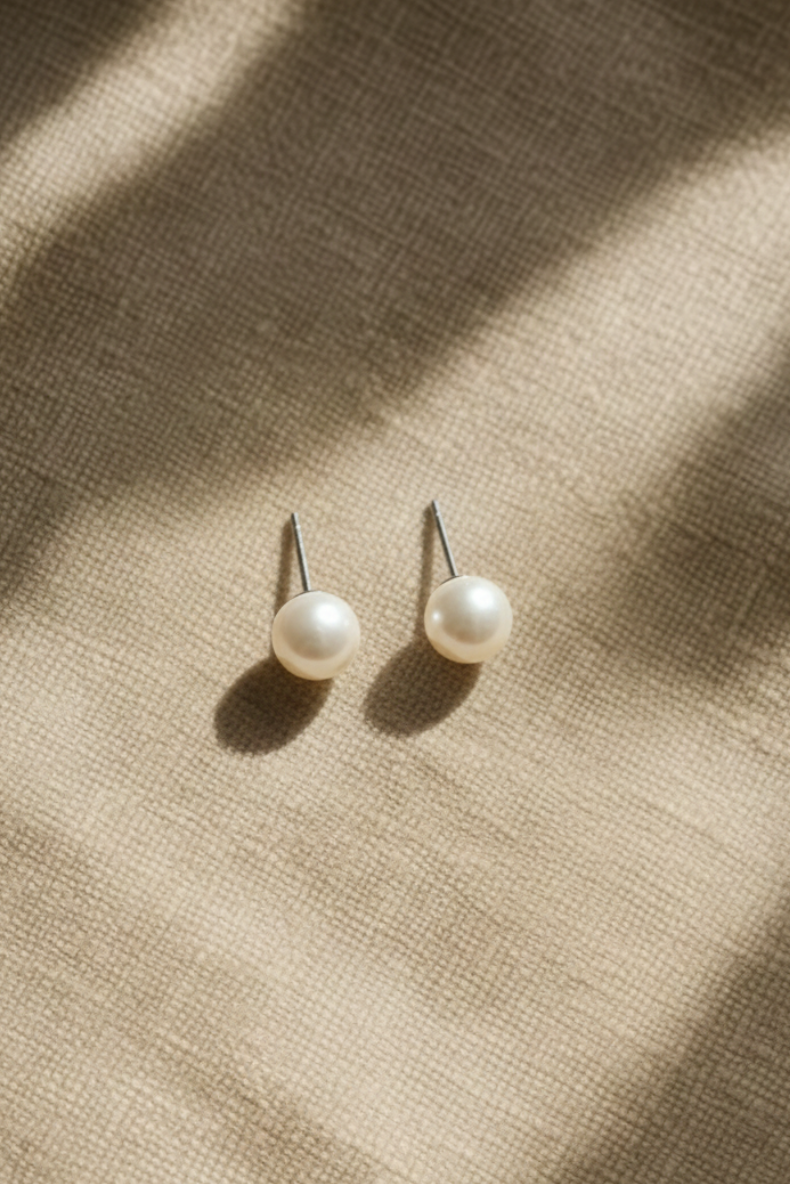 Aretes Perlas