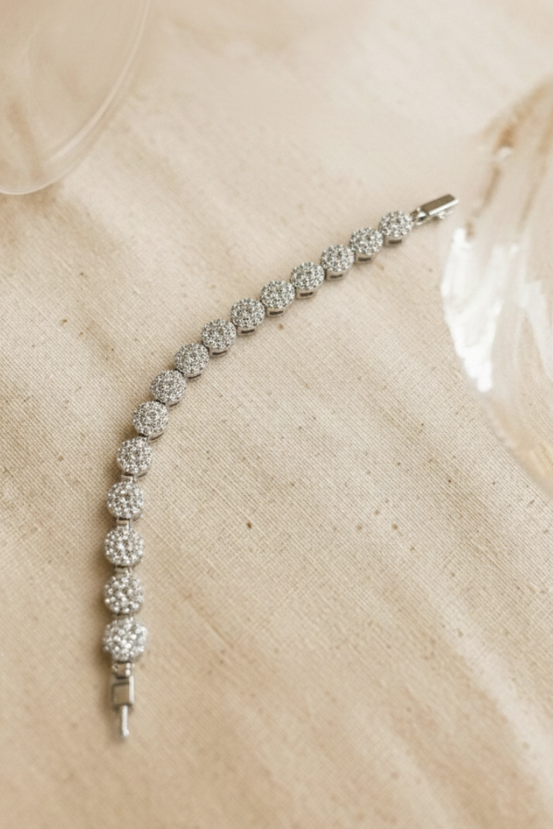 Pulsera Destello Plata