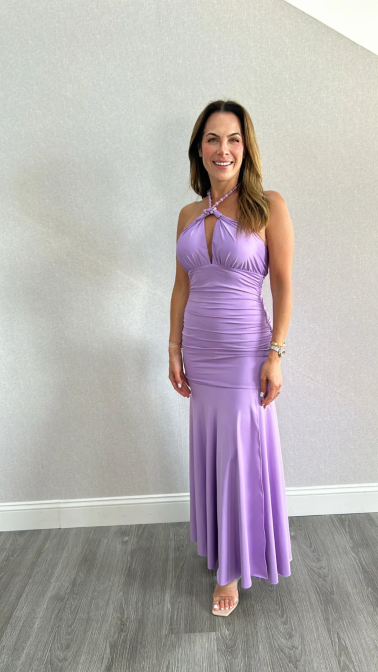 Vestido largo FR Lilac Dream
