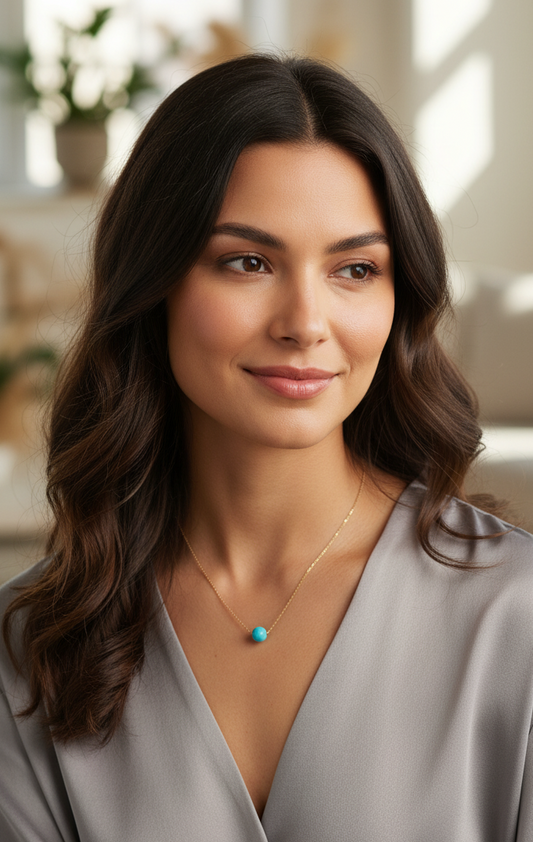 Collar 'Cielo Sereno' con Turquesa Natural