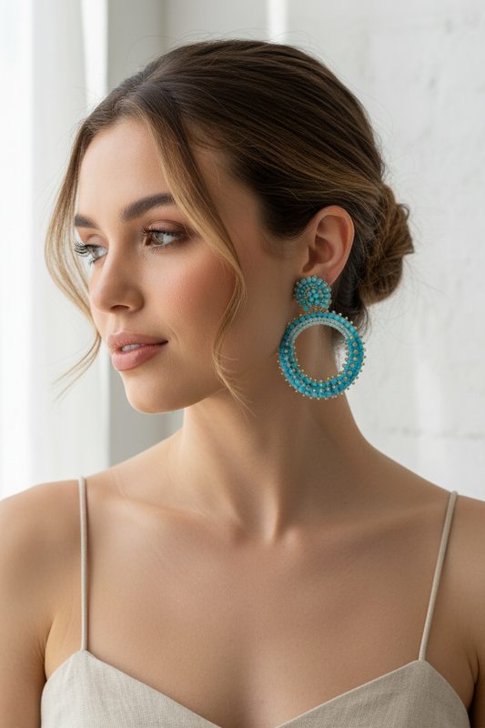 Aretes Cielo Turqueza