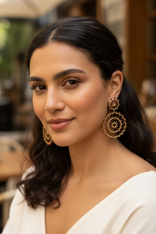 Arete Espiral ámbar