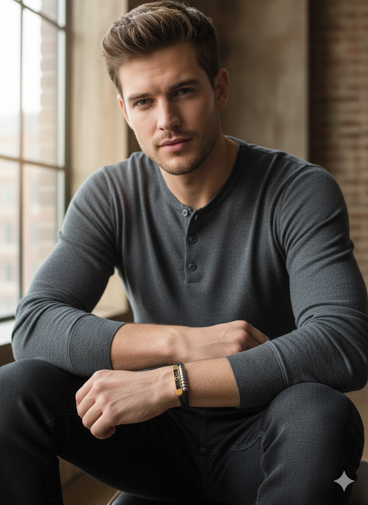 Ancla de oro Pulsera náutica náutica