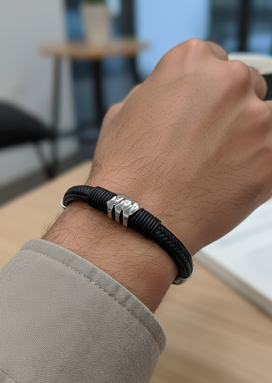 Pulsera Trenzada "Valor"