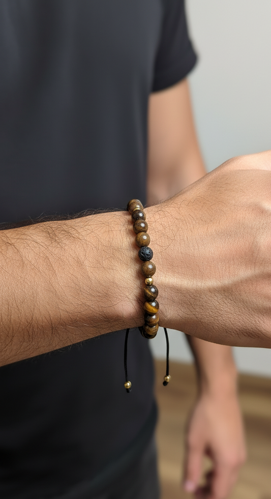 Pulsera "Tierra y Fuego"