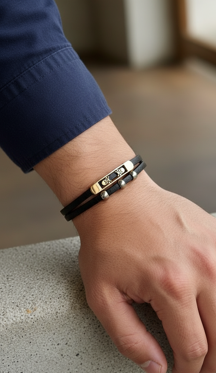 Pulsera "Rebel Skull"