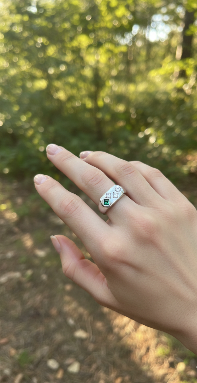 Anillo Sello "Inicia"