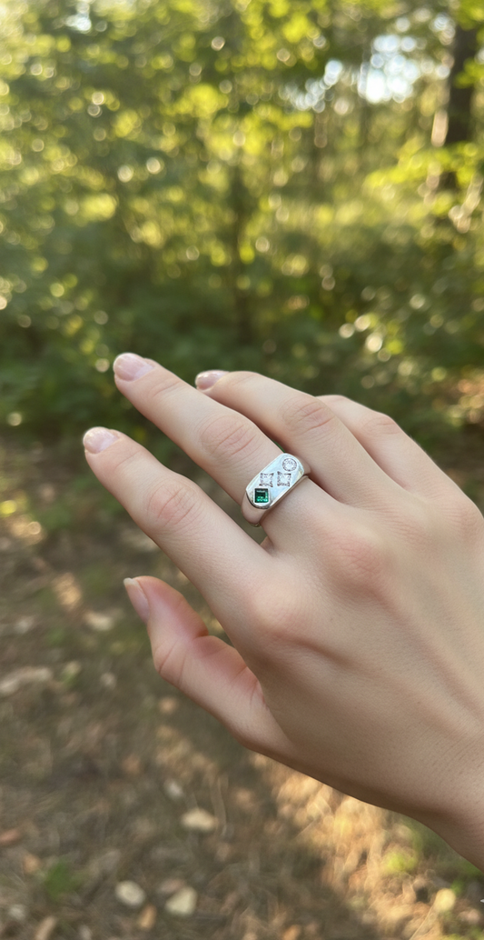 Anillo Sello "Inicia"