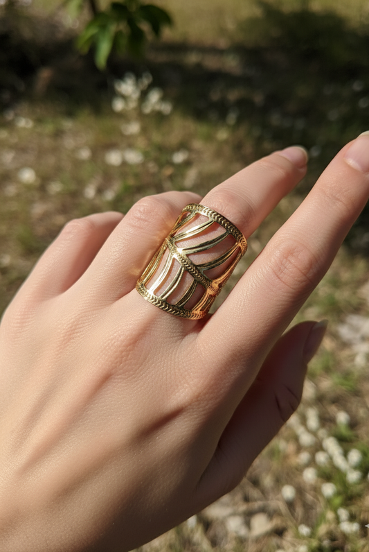 Anillo Étnico "Diosa del Sol"