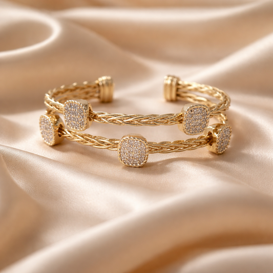 PULM  -Brazalete Quadro Capuchino