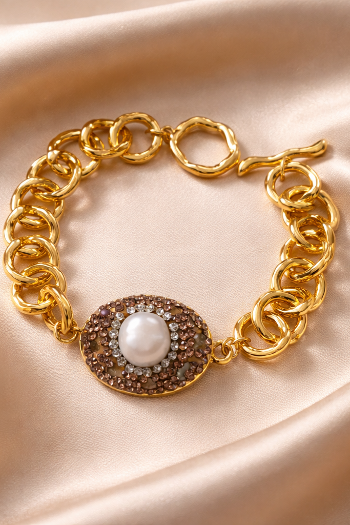 Pulsera  Perla Imperial.