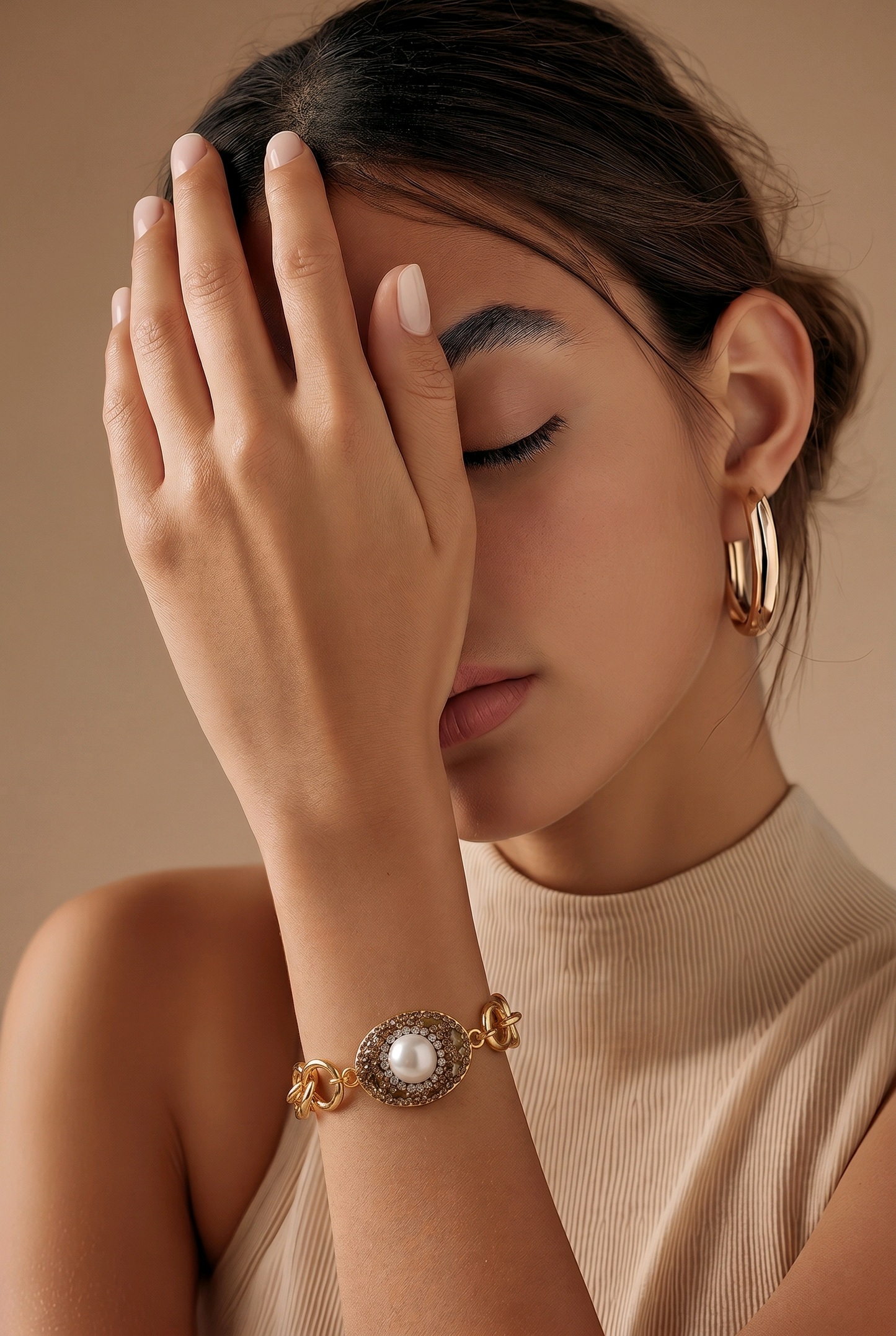 Pulsera  Perla Imperial.