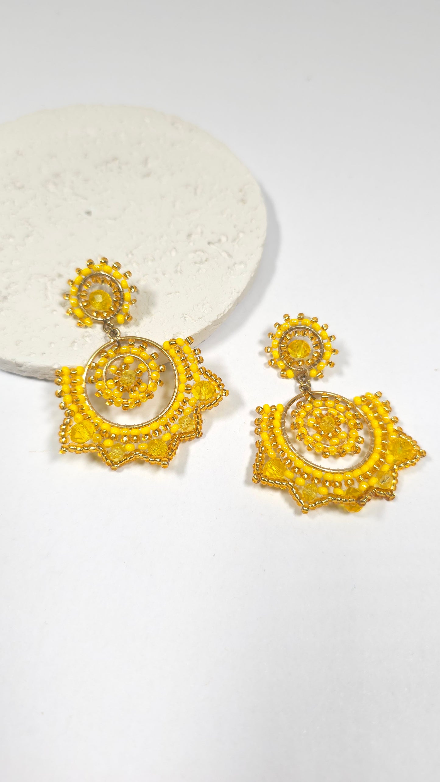 Aretes "Flor de Sol"