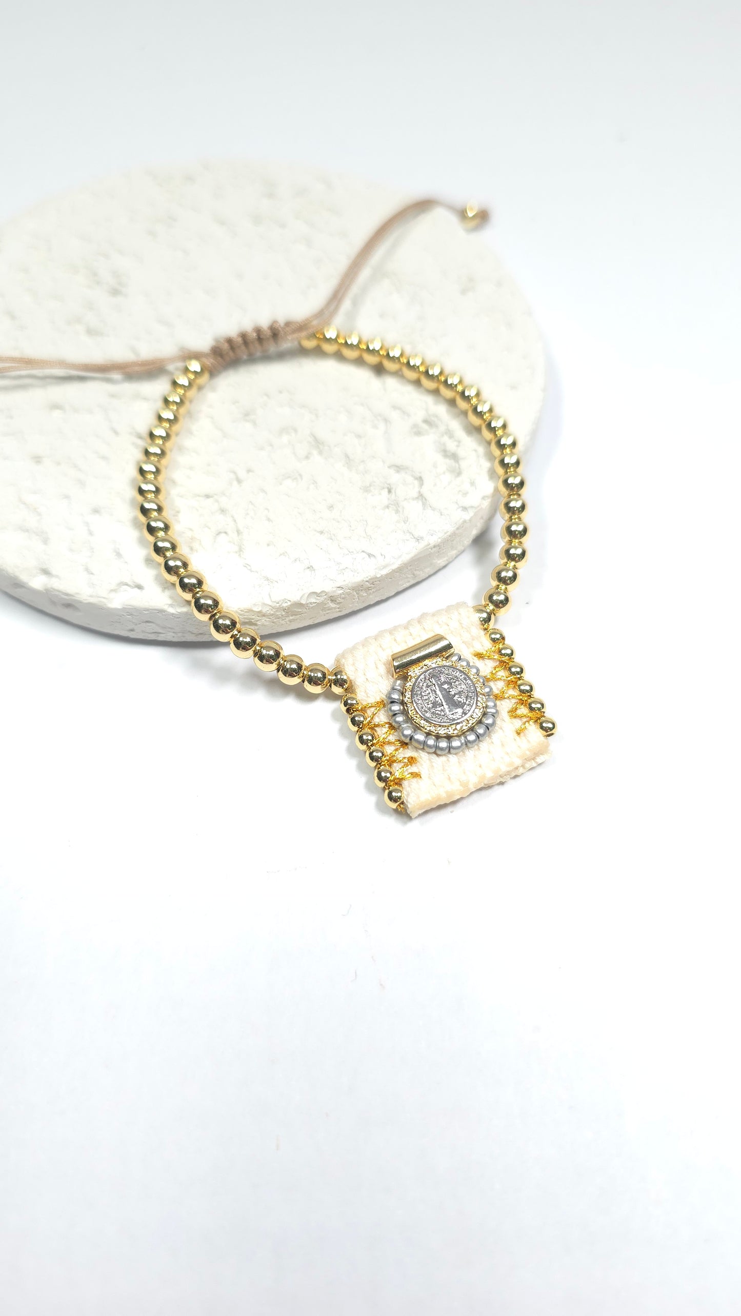 Pulsera "Medalla de Fe" San Benito