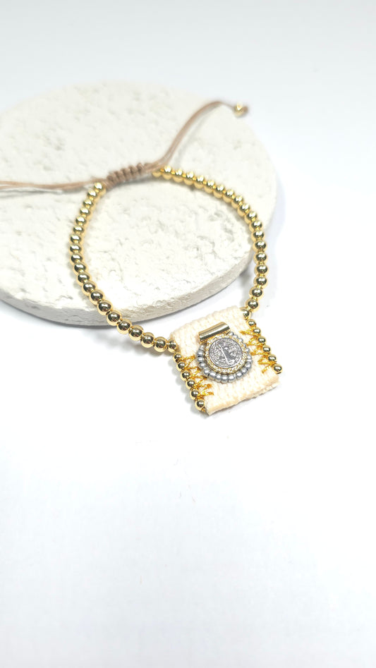 Pulsera "Medalla de Fe" San Benito