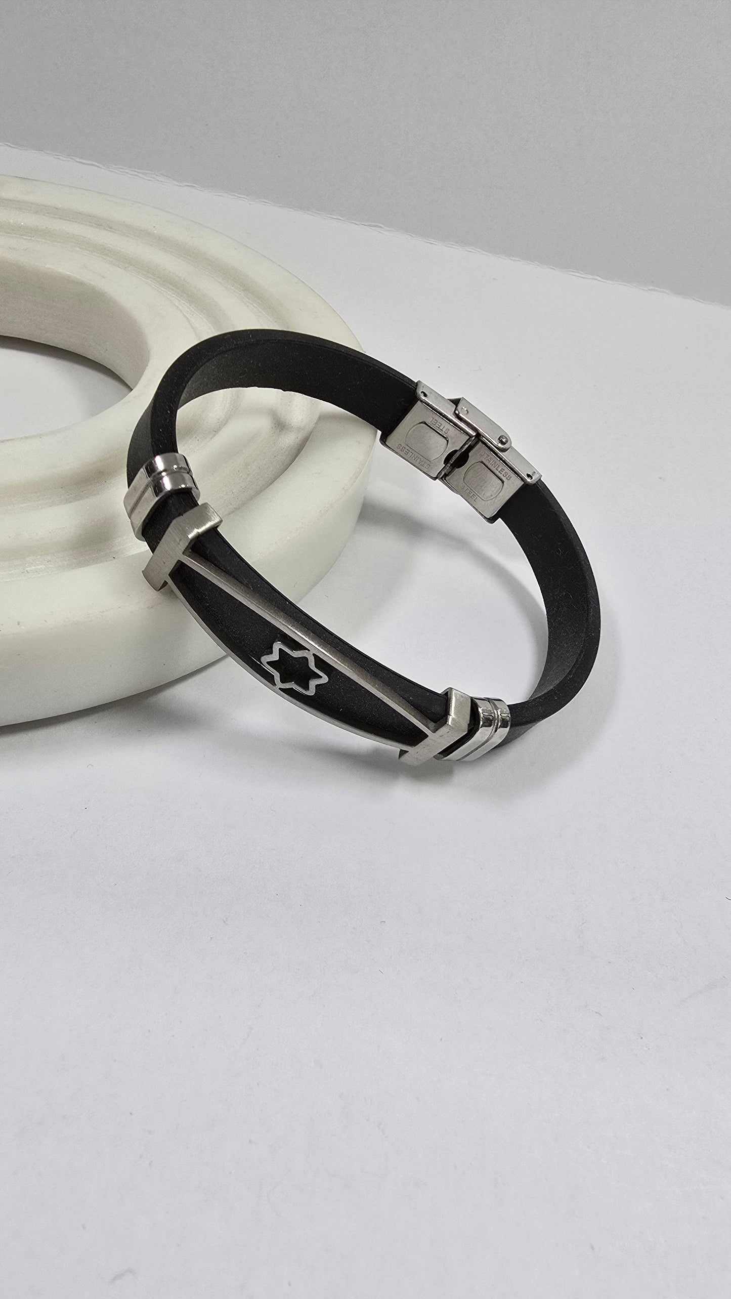 Pulsera Masculina "Estrella de David"