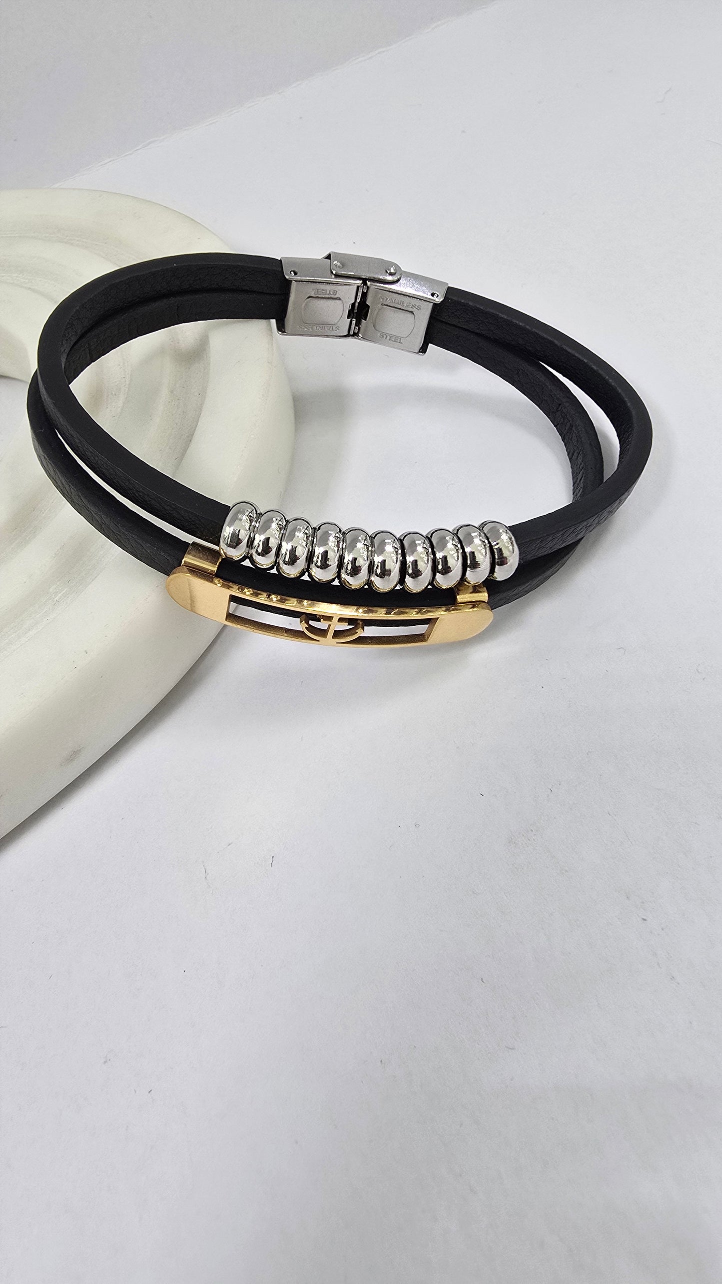 Ancla de oro Pulsera náutica náutica