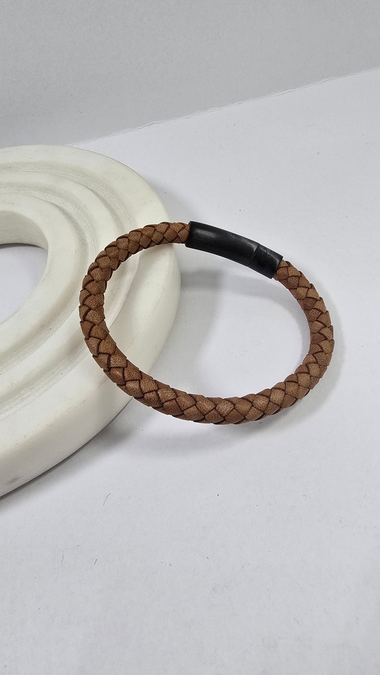 Pulsera Trenzada "Eslabón Terra"