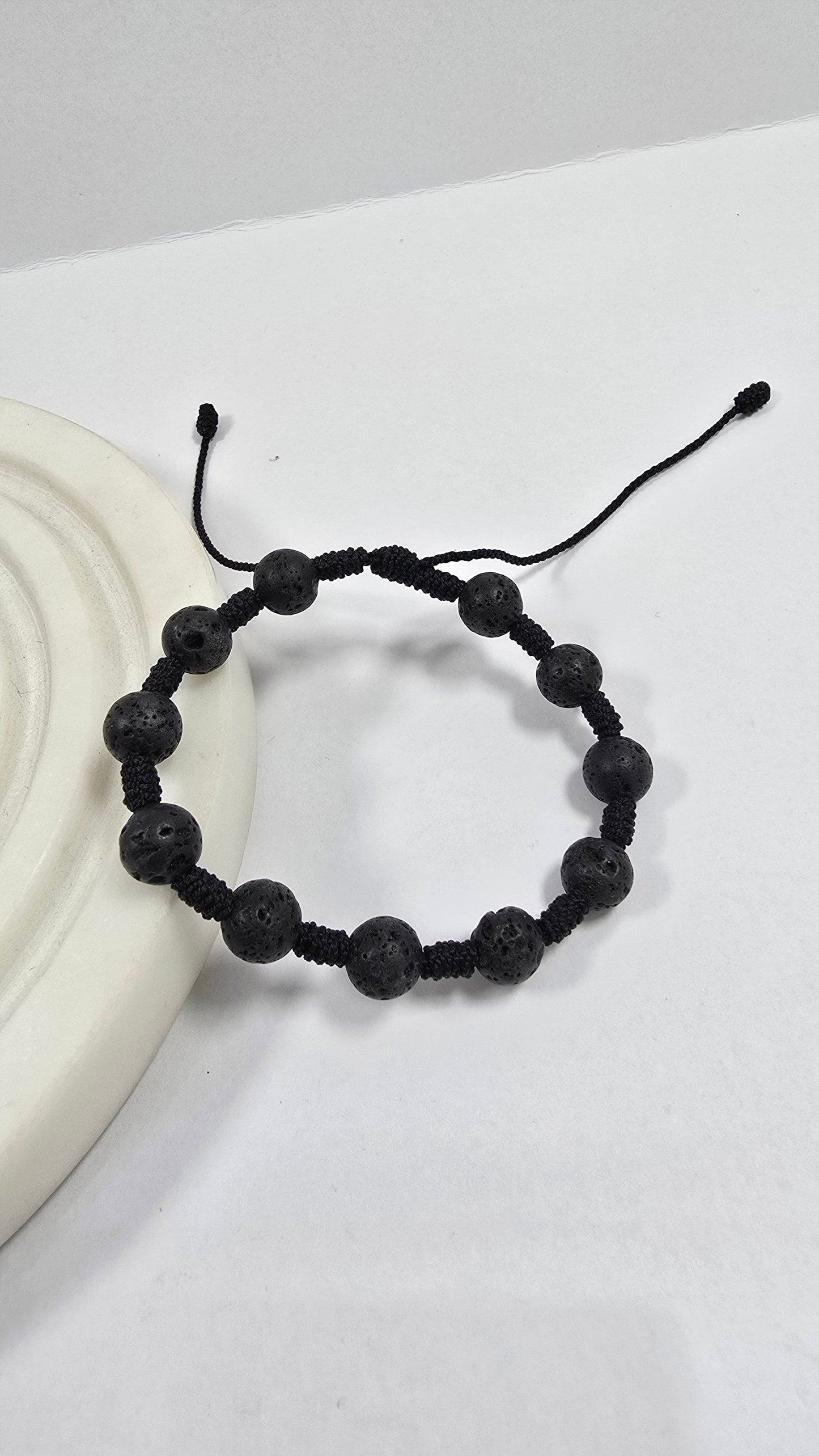 Pulsera Roca Volcánica "Erupción"