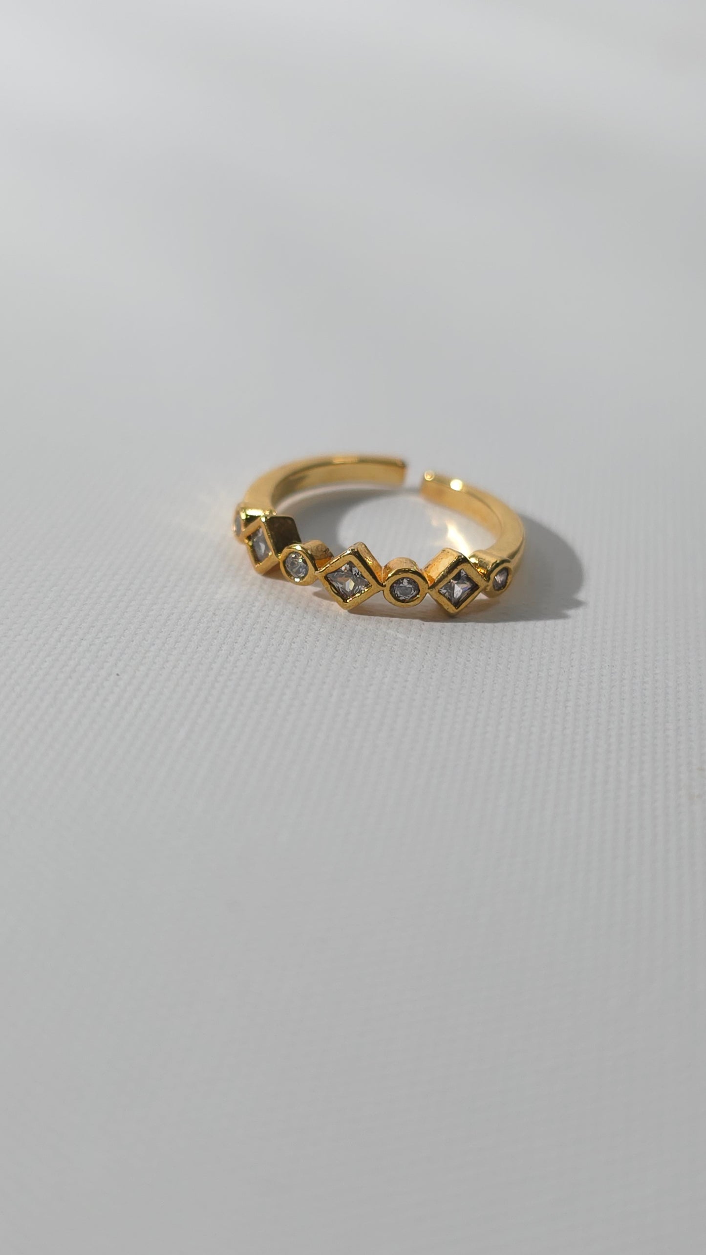 Anillo midi "Constelación Geométrica"