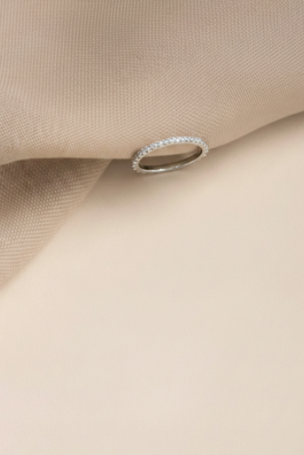 Anillo Plateado Fino