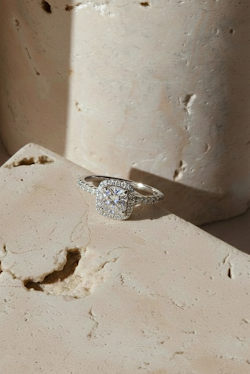 Anillo Zirconia Plateada