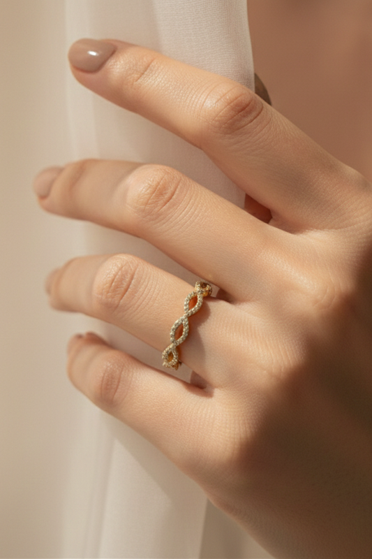 Anillo Entrelazados 925