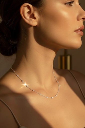 Collar Zirconias Mini