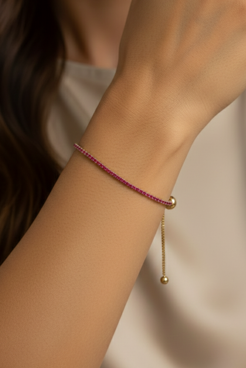 Pulsera Fucsia