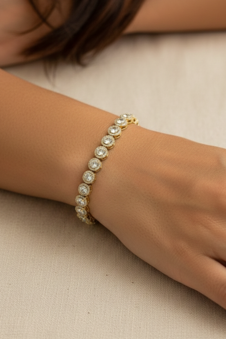 Pulsera Aurora Dorada