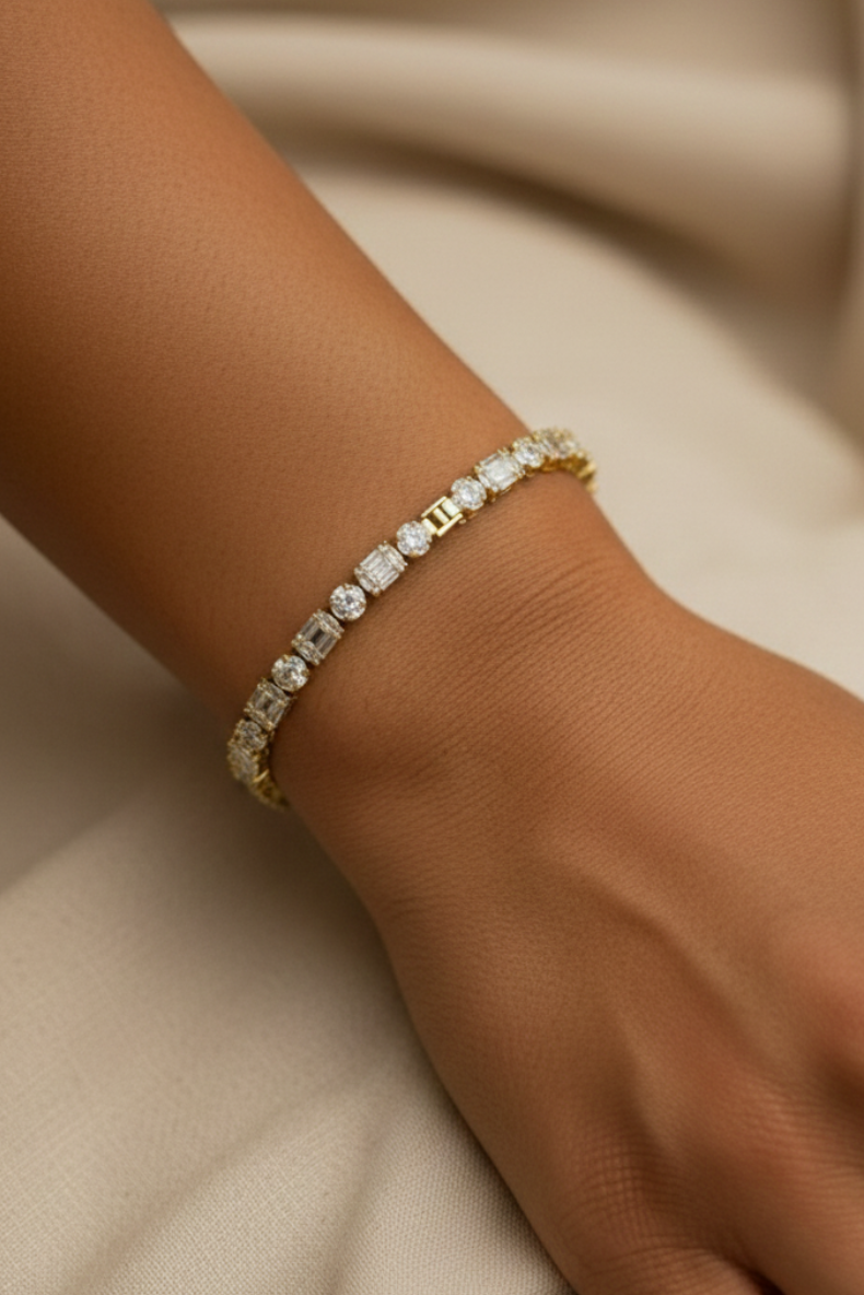 Pulsera Órbita Dorada