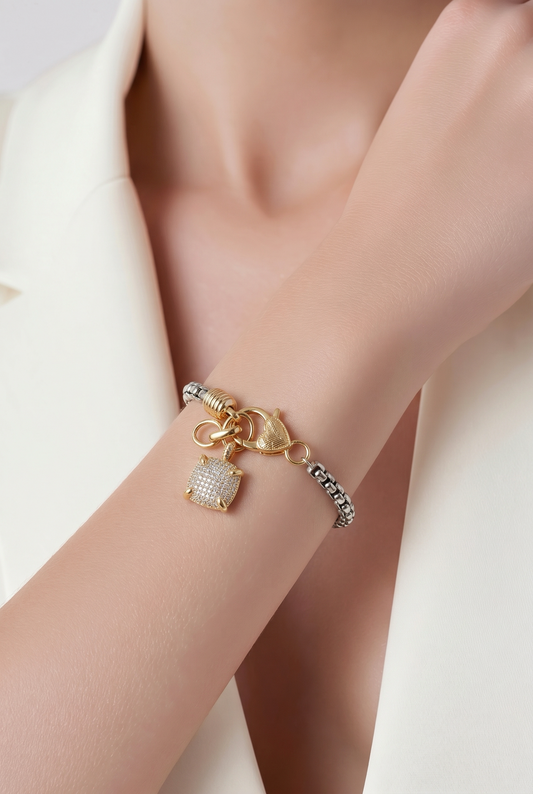 PULM  -Pulsera Golden Charm