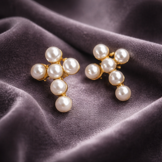 Aretes Holy Pearl Glow